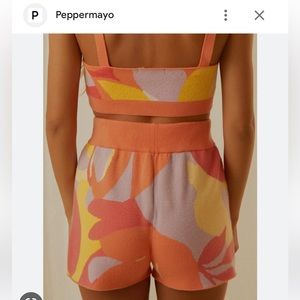 Peppermayo knit shorts